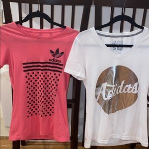 2 adidas shirts (set)